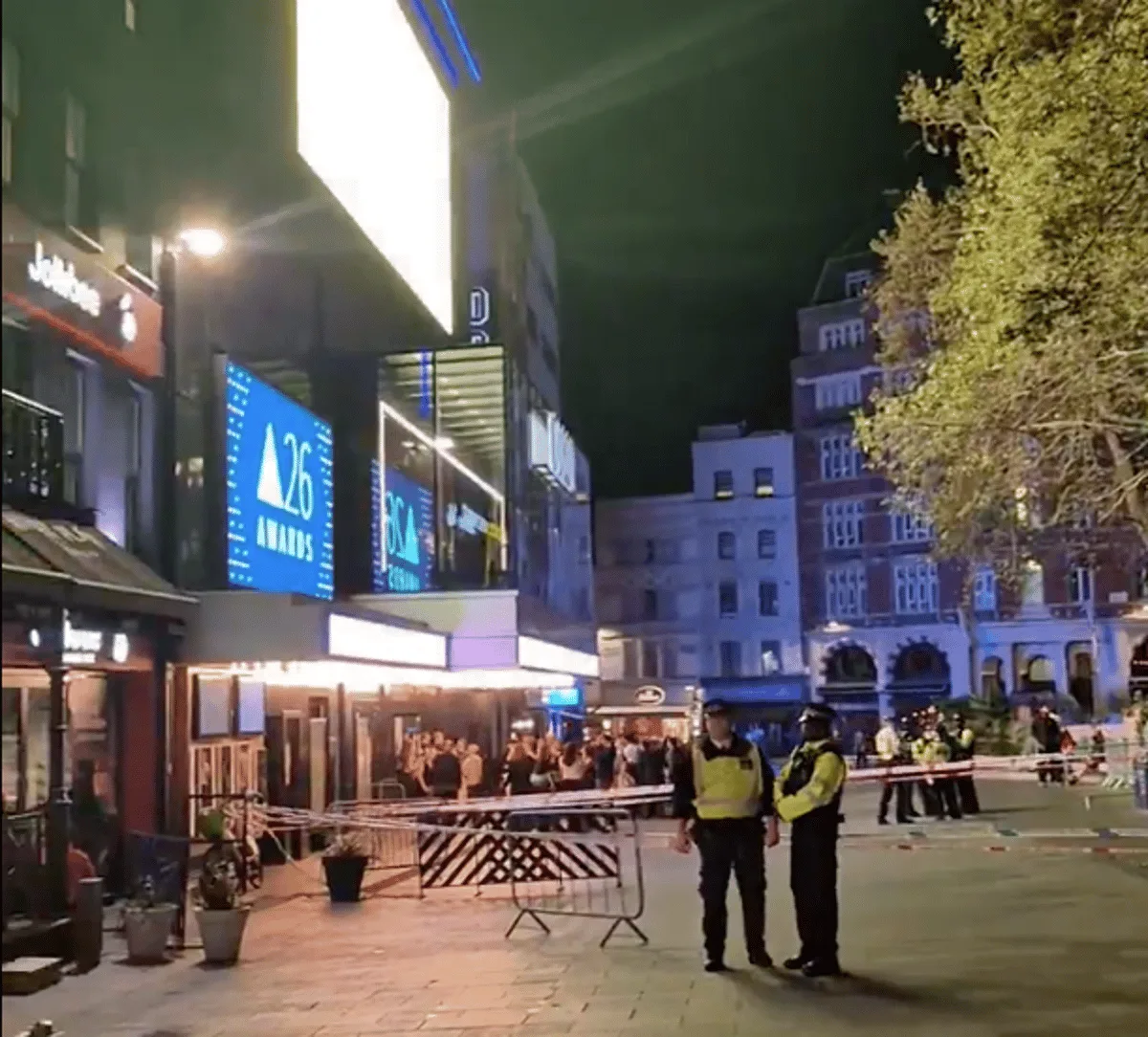 Man rushed to hospital following assault at central London tourist hotspot