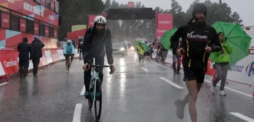 Spanienrundfahrt Vuelta: 3. Etappe wird nach Hagelschauer abgebrochen