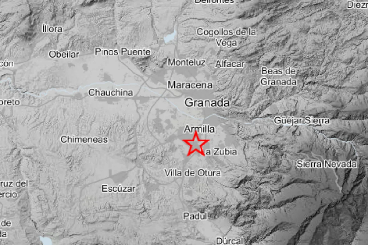 Un nuevo terremoto de magnitud 3,1 se siente en Granada y reaviva el temor en su área metropolitana