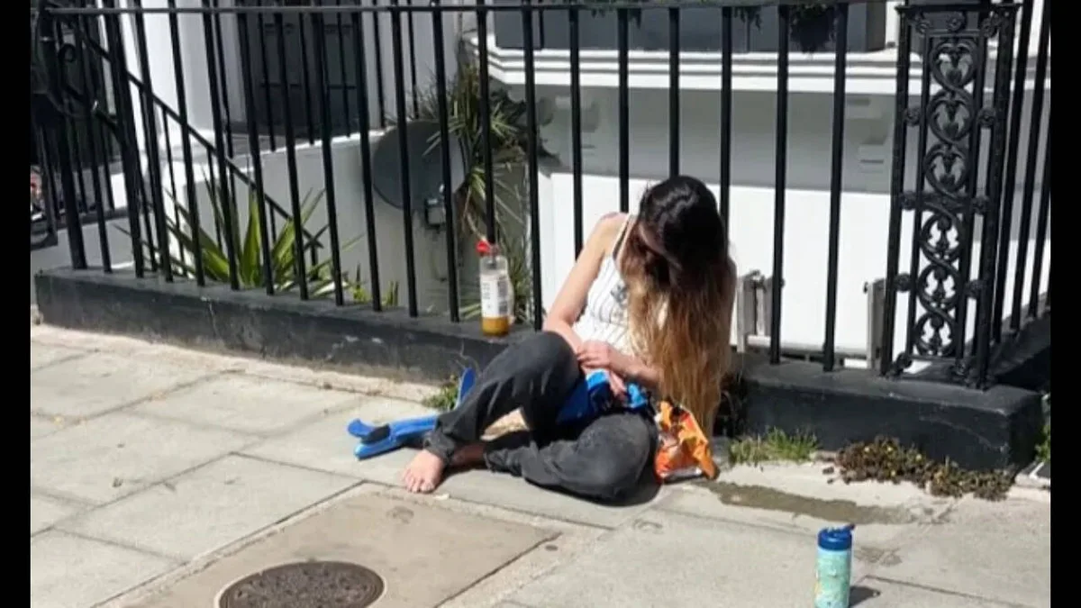 Abu Dhabi royal found slumped on London street with toddler; 'Why do you care so much?' she asks after being woken up; attorney says she was tired
