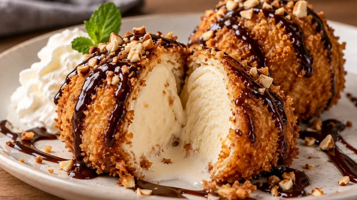 Cómo hacer helado frito en 7 pasos: el postre crocante para sorprender a tus invitados