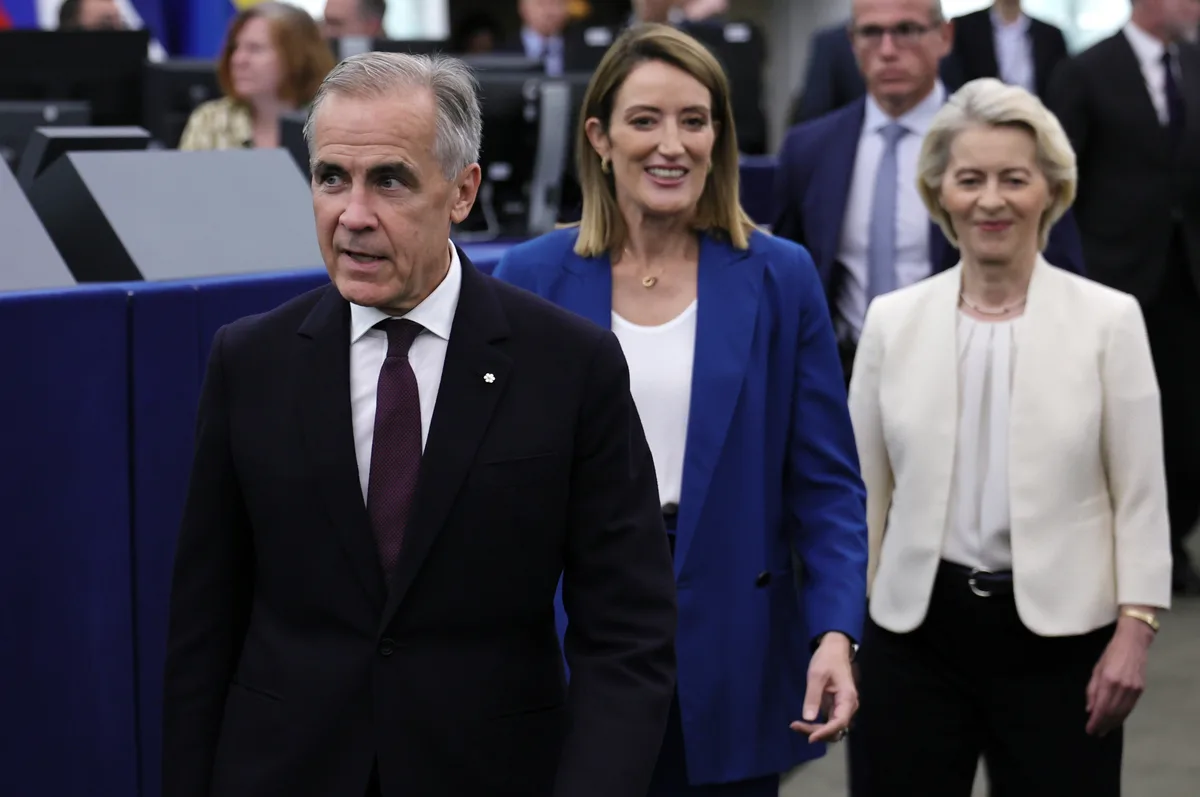 EU’s von der Leyen backs partnership with Canada in ‘openly hostile world’
