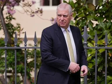Judge says search warrants used to seize property from ex-Prince Andrew were unlawful