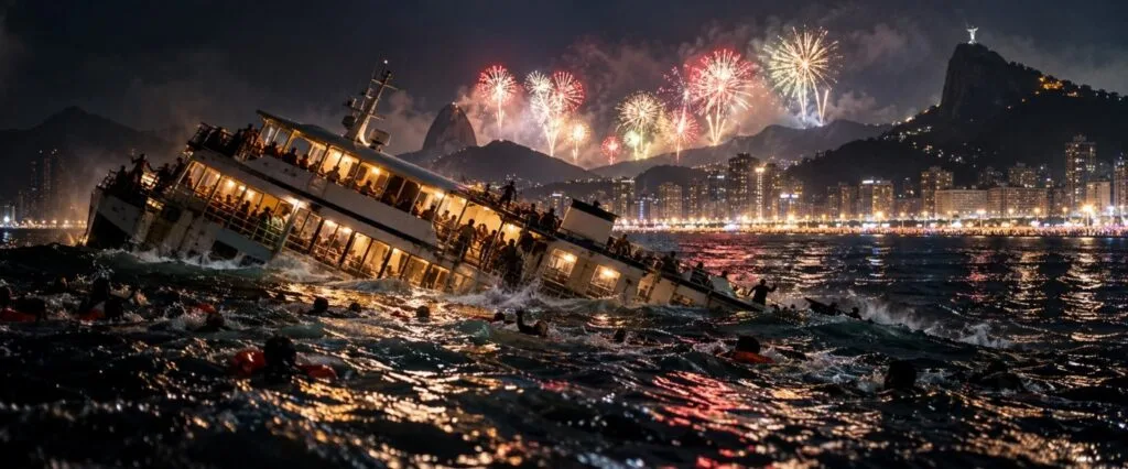 Naufrágio do Bateau Mouche com 55 mortos no réveillon do Rio vai virar filme com diretor de ‘Elize: Sombras de Uma Mulher’