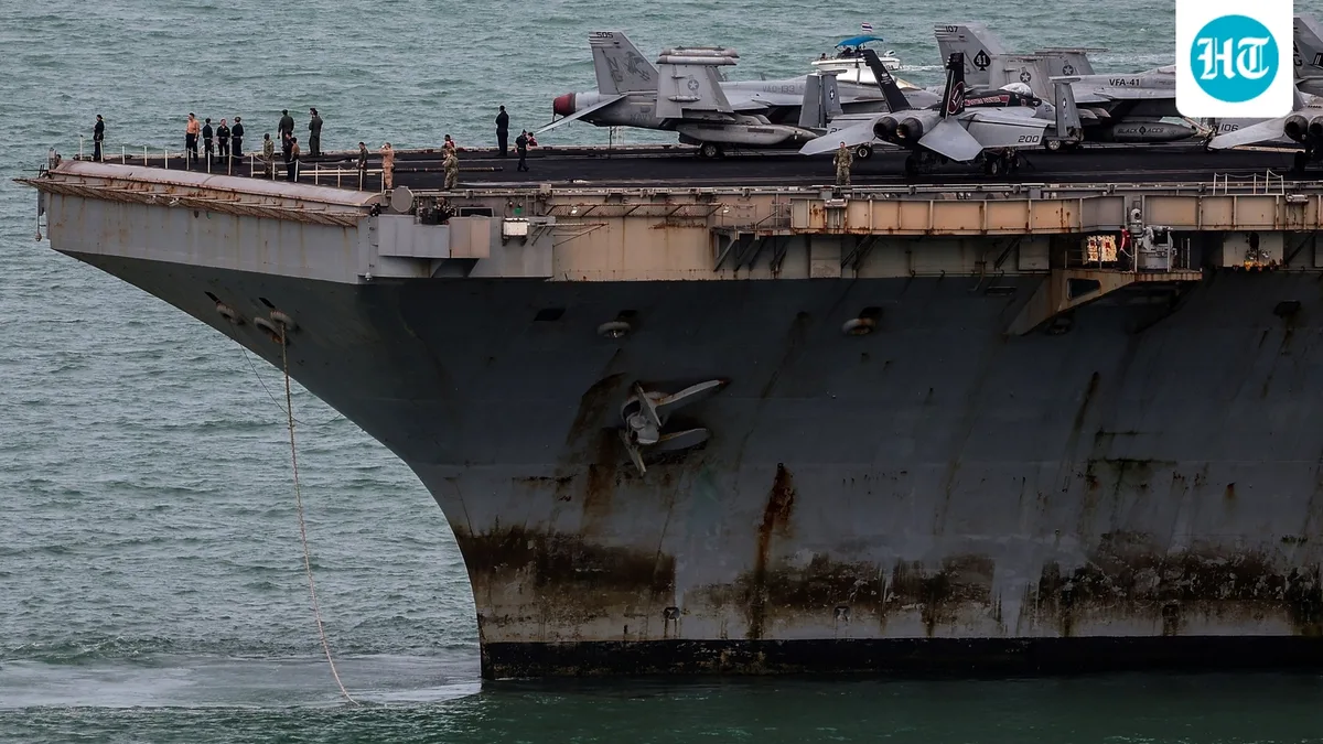 Pattaya, once Thailand's 'Sin City,' beckons weary sailors from the USS Abraham Lincoln