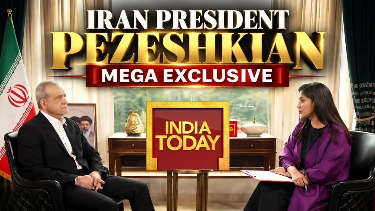 Iran President Pezeshkian Exclusive Interview | Trump, Hormuz, India Ties, Mojtaba Khamenei & BRICS