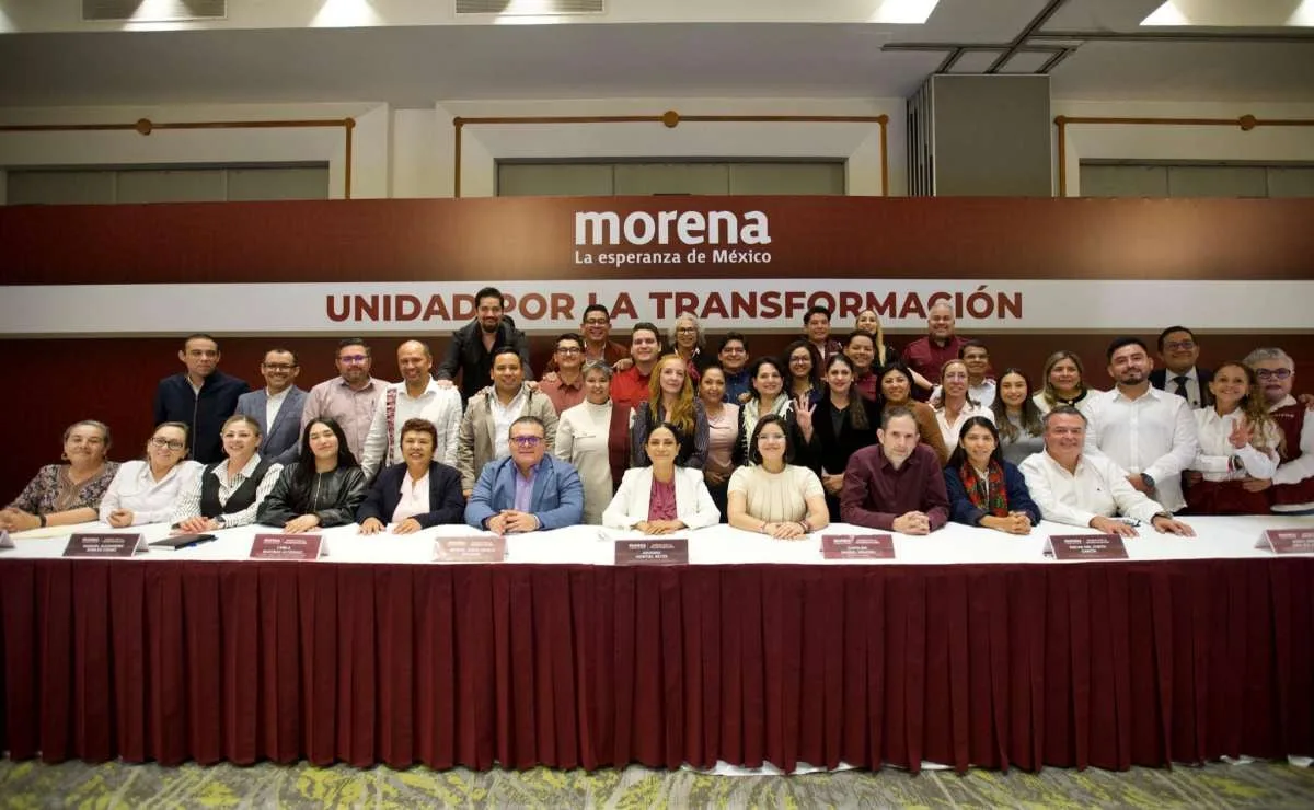 Ariadna Montiel se reúne con presidentes estatales del partido; da seguimiento a organización de Morena