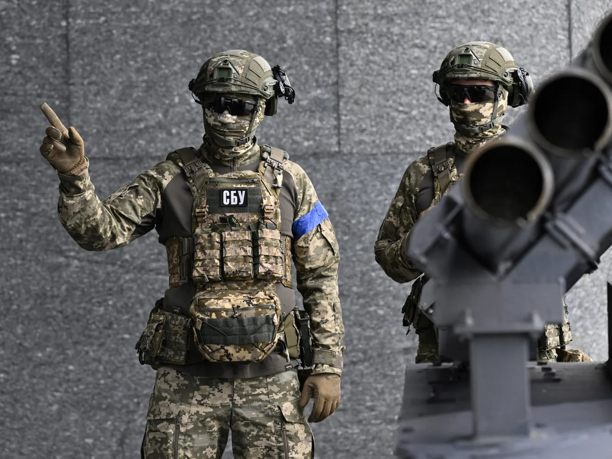 Ukrainian special forces units clashed with each other in a bitter downtown Kyiv shootout