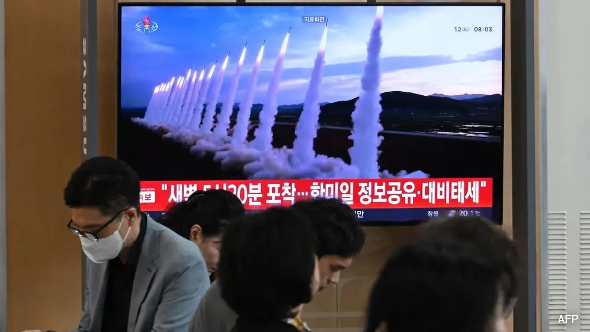 North Korea Fires Ballistic Missiles Day After South Korea's Maritime Drills