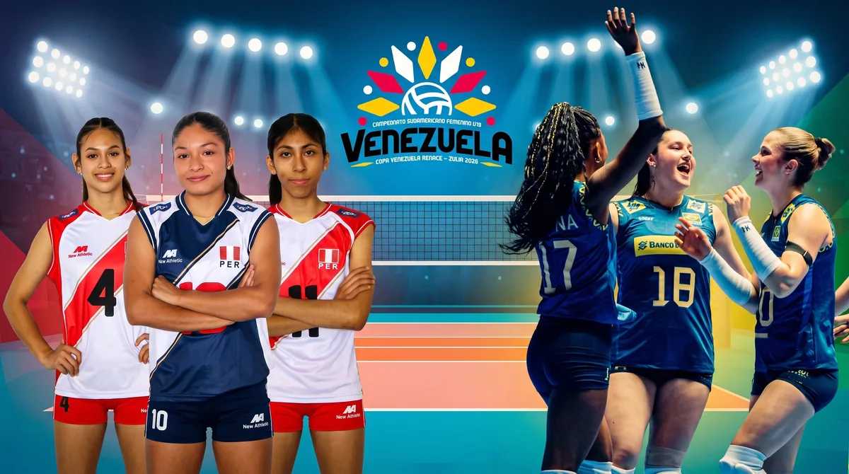 Perú vs Brasil EN VIVO HOY: punto a punto del partido por semifinales del Campeonato Sudamericano Sub 19 de Vóley 2026