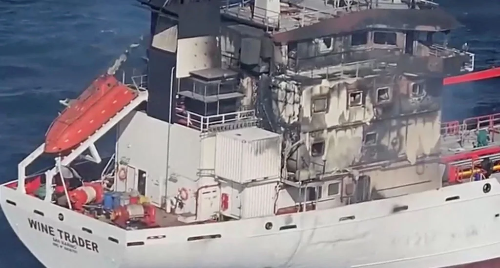 Drone strike on ship in Romanian waters raises fear that war in Ukraine is spreading