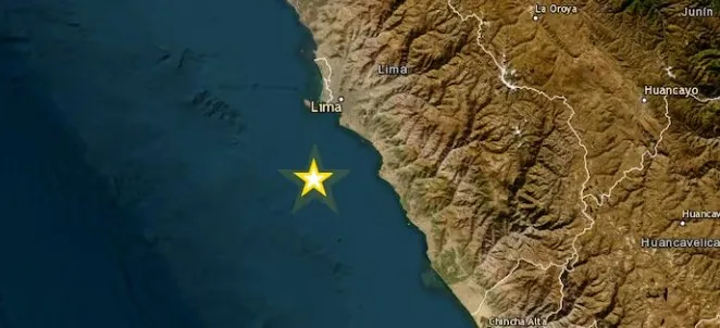 Sismo de magnitud 4.8 se registró en Lurín, Perú