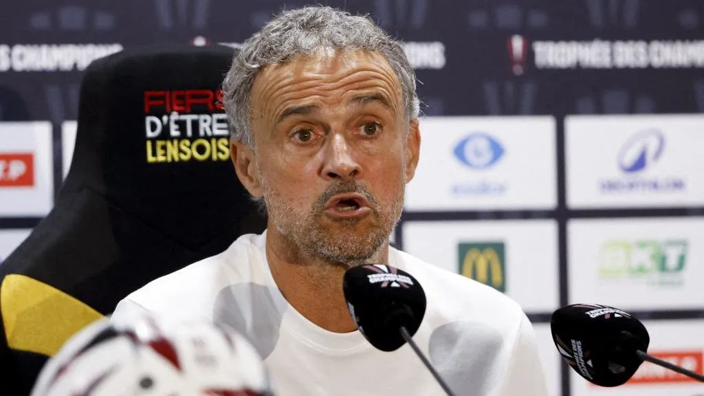 Le PSG perd le Trophée des champions mais Luis Enrique est quand même « content »