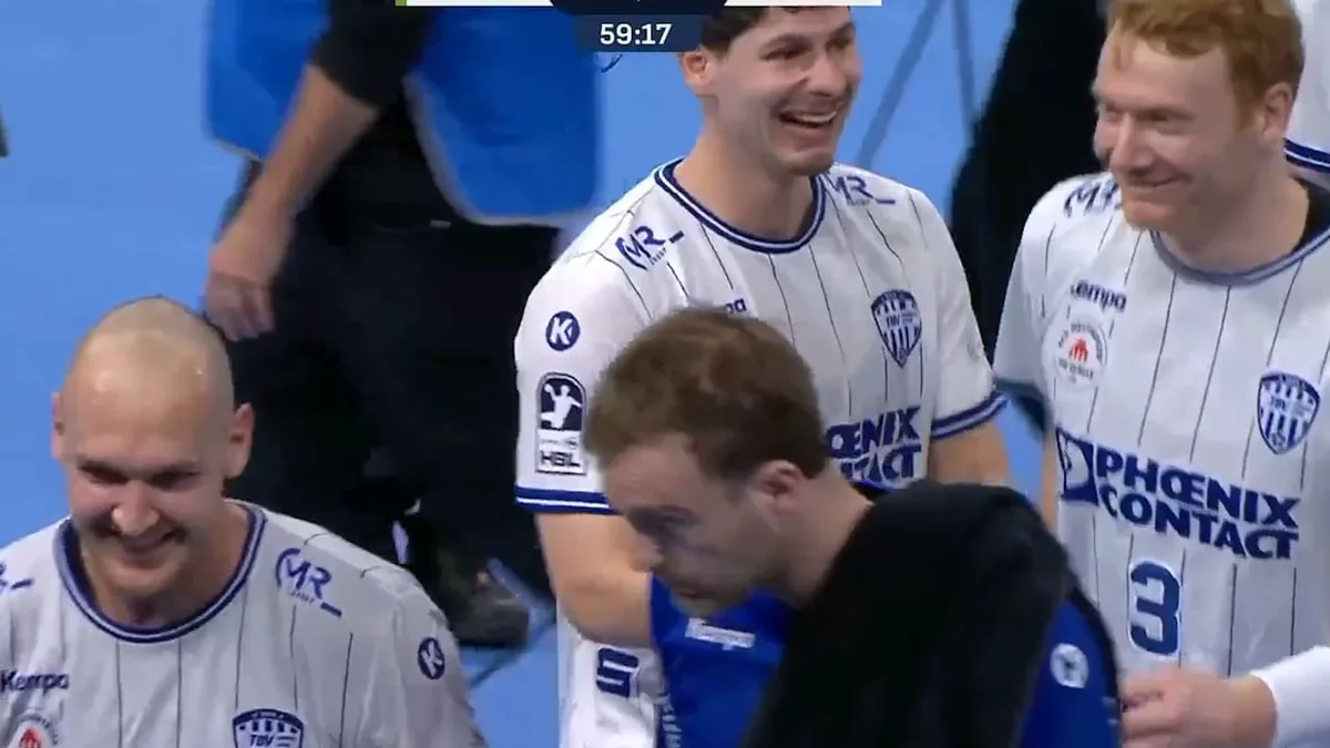 Falscher Klub! - Handball-Star blamiert sich beim Schlachtruf