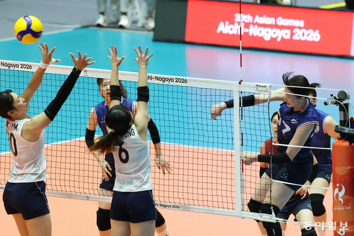 ‘강소휘·이다현 펄펄’ 여자배구, 홍콩에 3-0 완승…AG 산뜻한 출발