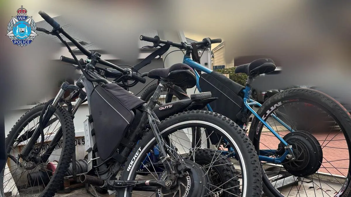 Mandurah Police operation cracks down on anti-social behaviour and illegal e-bikes and e-scooters
