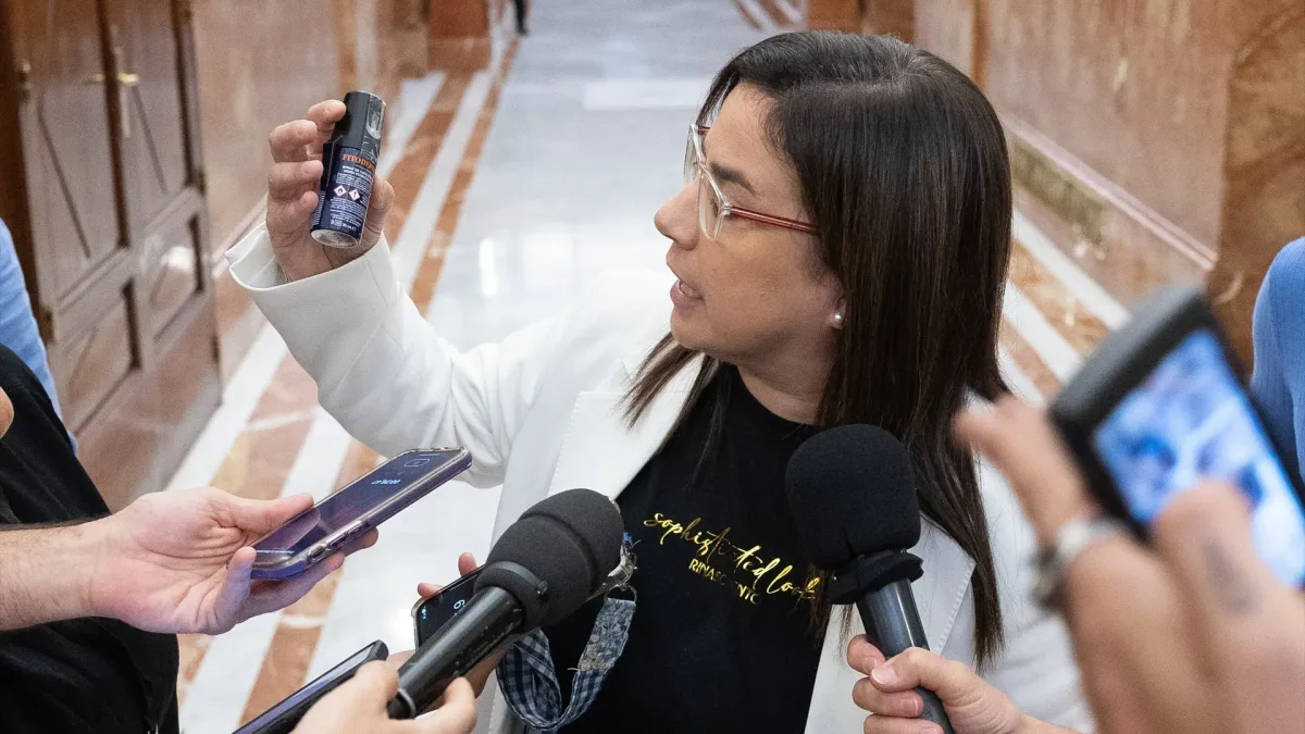 Un juez abre diligencias por el caso del gas pimienta de la diputada del PP Ana Vázquez en el Congreso