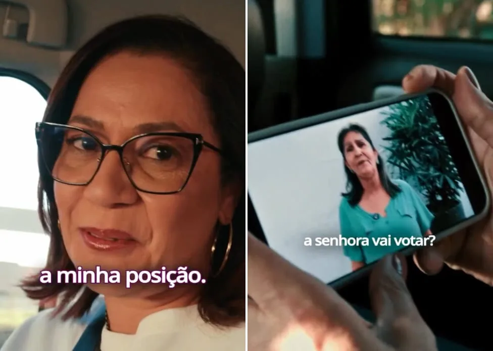 Mailza reafirma voto em Flávio Bolsonaro ao responder apoiadora nas redes sociais