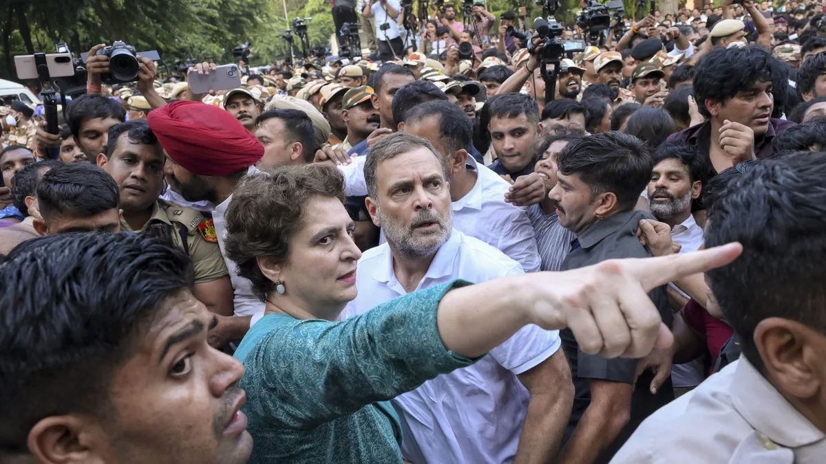 Raj Ghat visit, lunch at Connaught Place: Day 3 of INDIA bloc’s protests against CEC