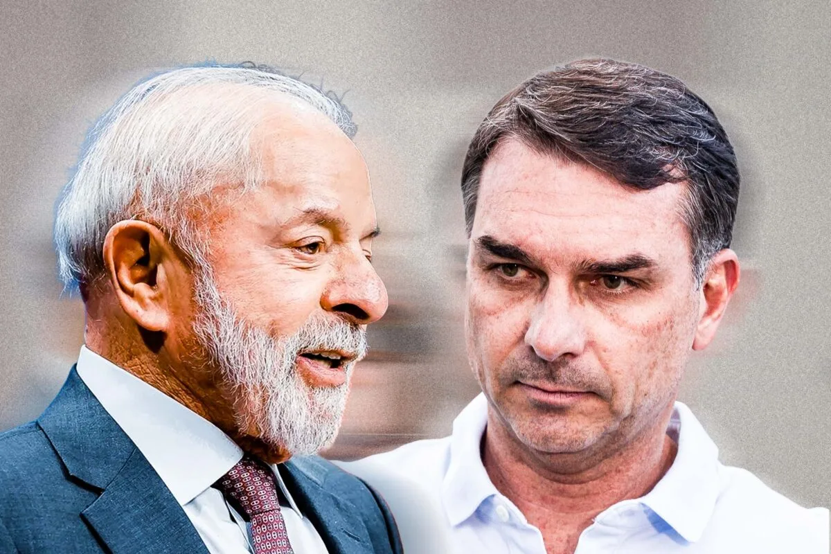 BTG/Nexus: Lula e Flávio Bolsonaro têm empate técnico em 1º e 2º turnos