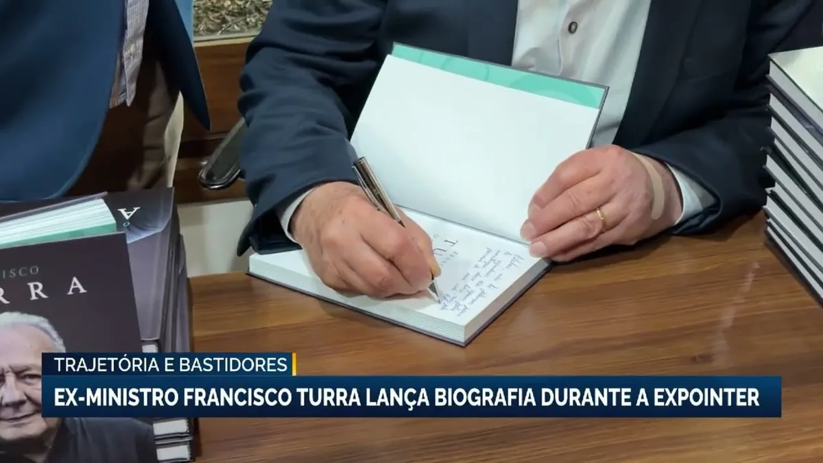Francisco Turra lança biografia ‘O embaixador do agro’ na Expointer