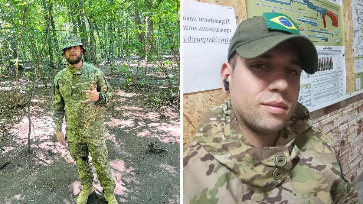 Jovem de SC morre na primeira missão na guerra da Ucrânia após pisar em mina: ‘ele falou que estava indo lá para realizar o sonho dele’