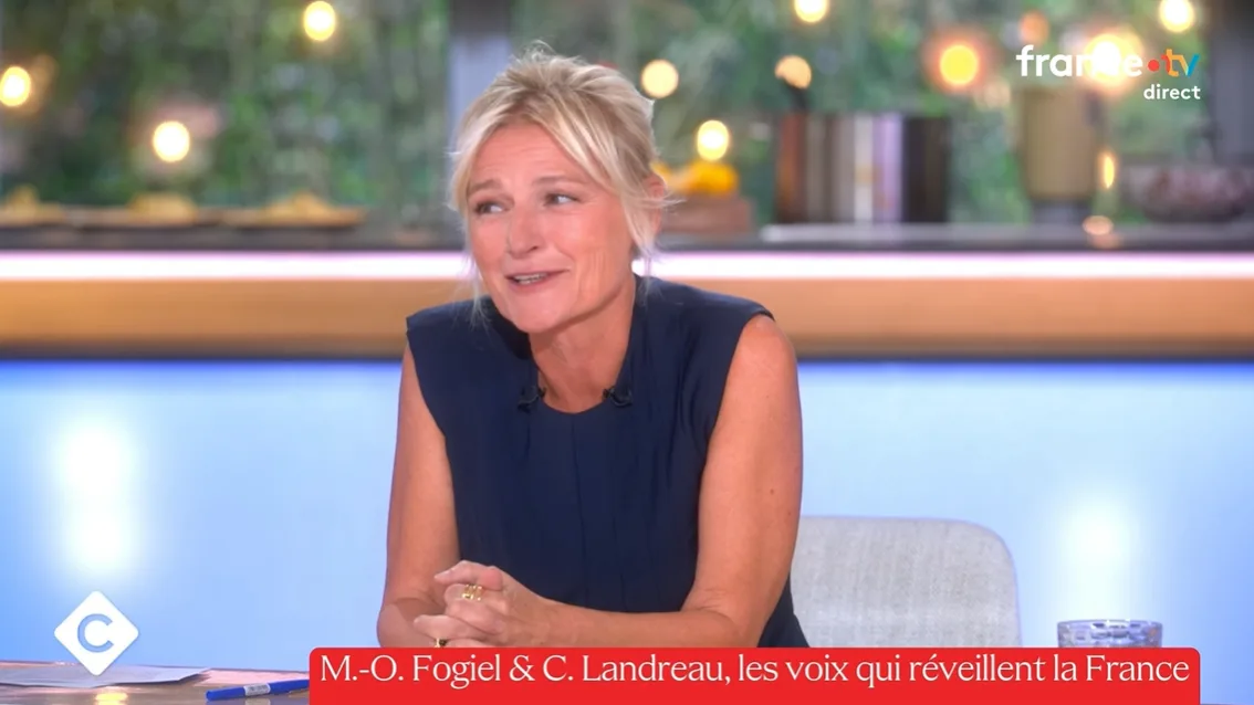 Dans « C à vous », cette remarque de Marc-Olivier Fogiel a gêné Anne-Élisabeth Lemoine, à juste titre