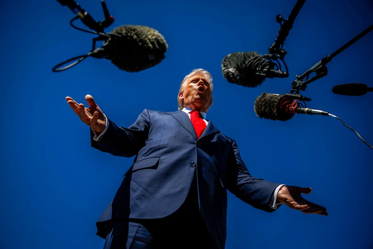 Trump’s focus on the press distracts Republicans from pocketbook issues ahead of Election Day