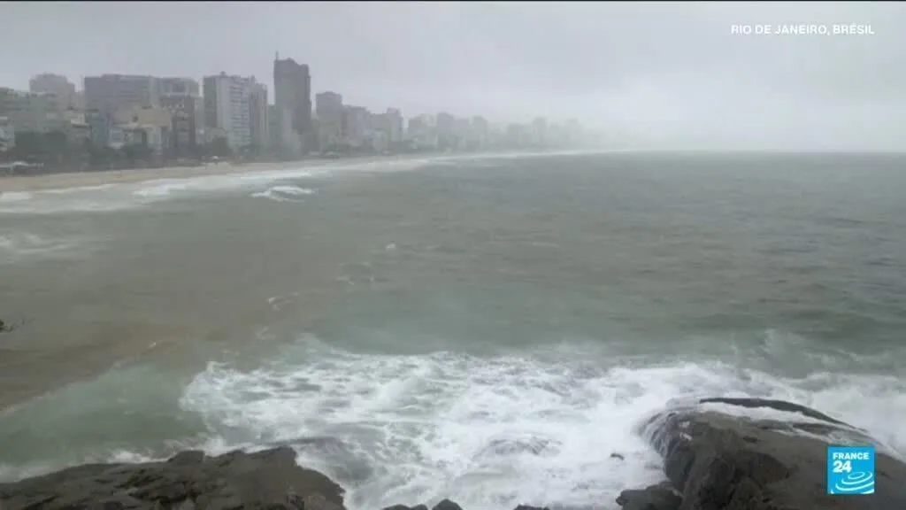 Brésil : des pluies torrentielles s'abattent sur Rio