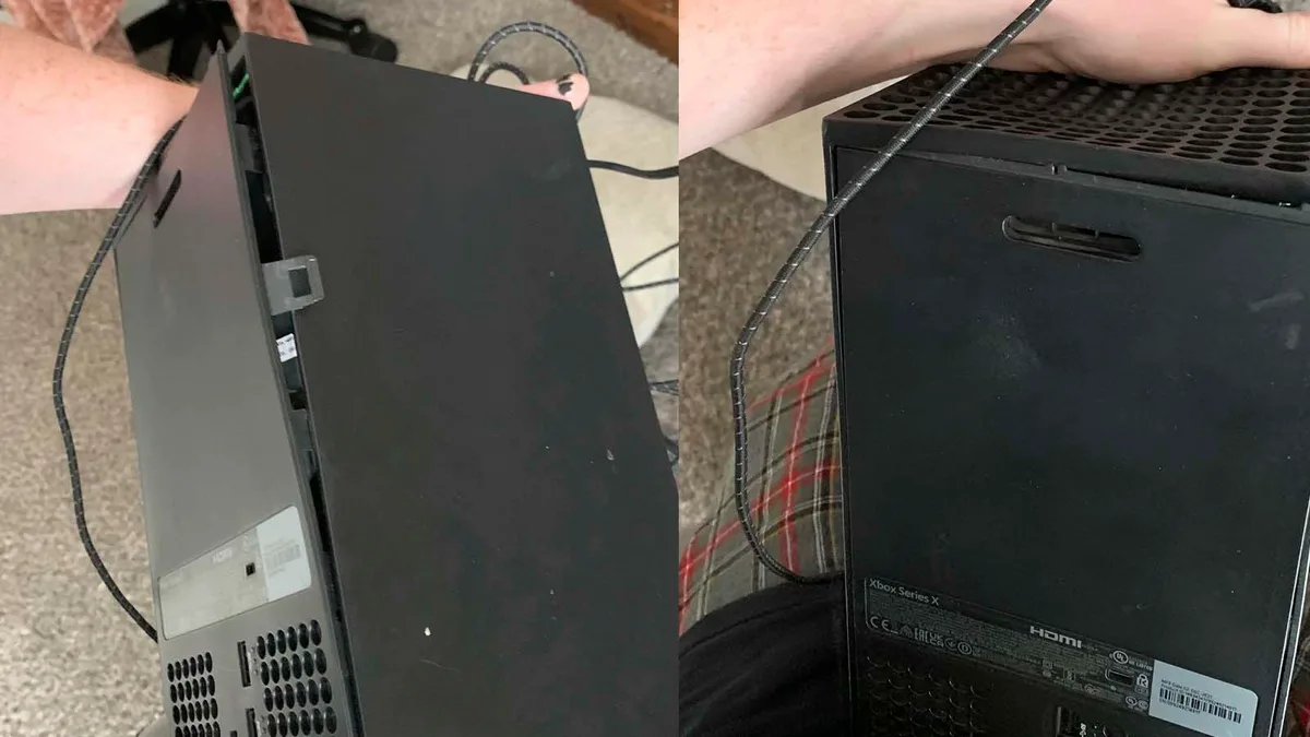 Gamer leva Xbox Series X em viagem de trabalho e encontra console destruído após inspeção no aeroporto