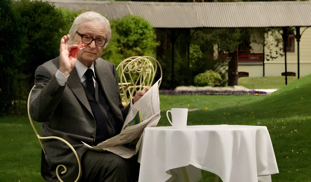 La lección de vida de Michael Caine a los 93 años: "los patos parecen tranquilos en la superficie, pero por dentro reman con todas sus fuerzas"