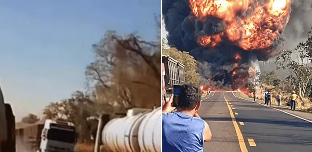 Acidente entre carretas e carros deixa 4 mortos e 6 feridos na BR-163 no MS