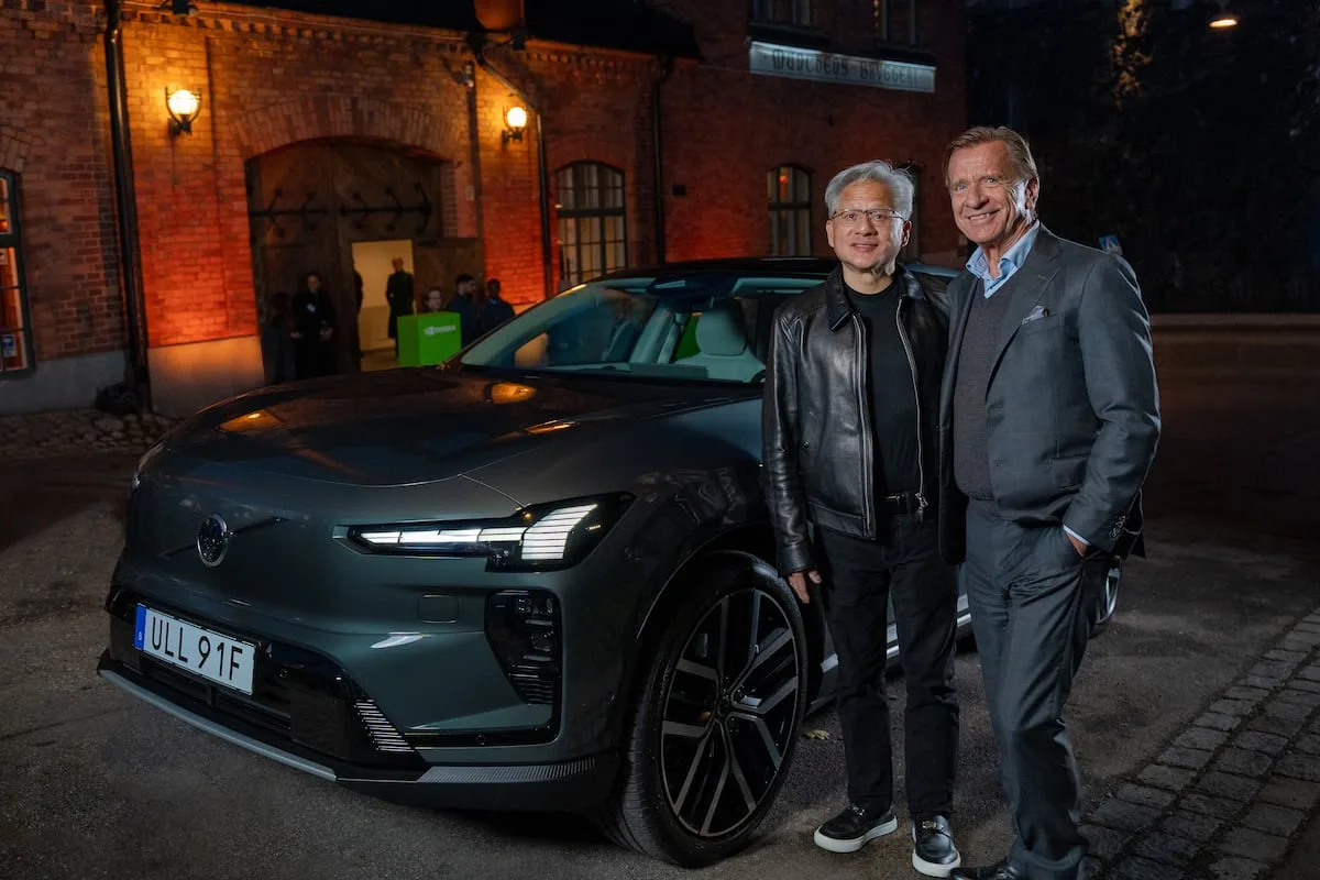 Volvo expands automated driving partnership with Nvidia