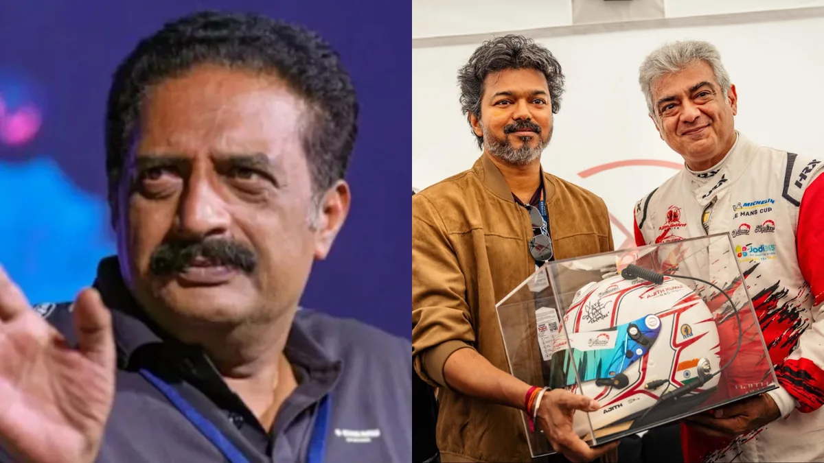 Prakash Raj reacts to Vijay meeting Ajith in England