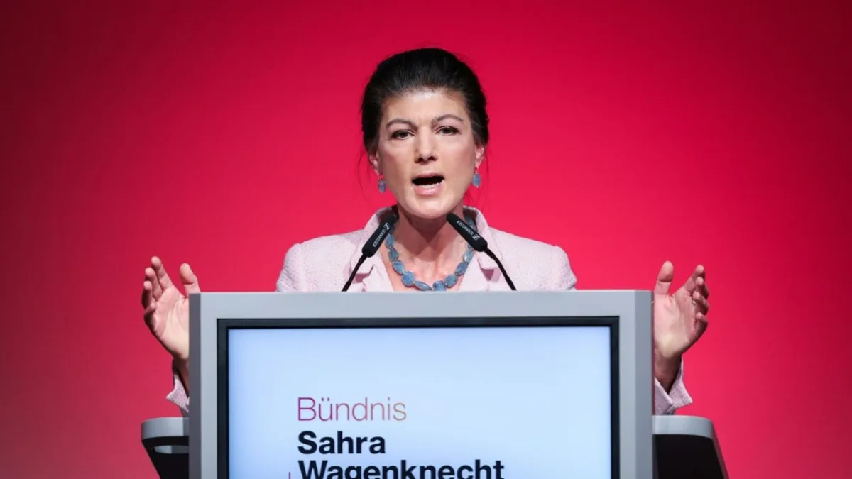 Wagenknecht: BSW unterstützt einzelne AfD-Vorhaben in Sachsen-Anhalt