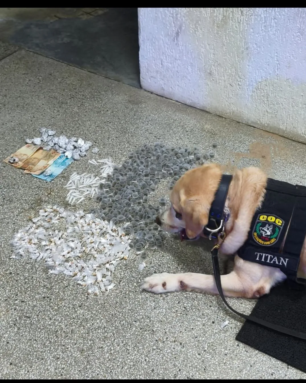 Adolescente é apreendido com drogas durante patrulhamento da polícia