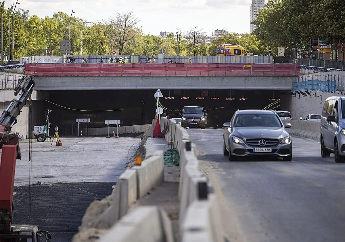 El nuevo túnel de la A-5, listo para enlazar con la M-30 a final de año