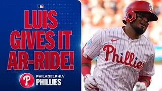 MLB: Luis Arráez se va para la calle con este tablazo y firma otro juego multi-hit