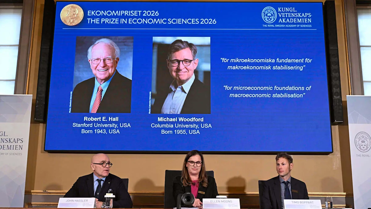 Wirtschaftsnobelpreis geht an US-Ökonomen Robert E. Hall und Michael Woodford