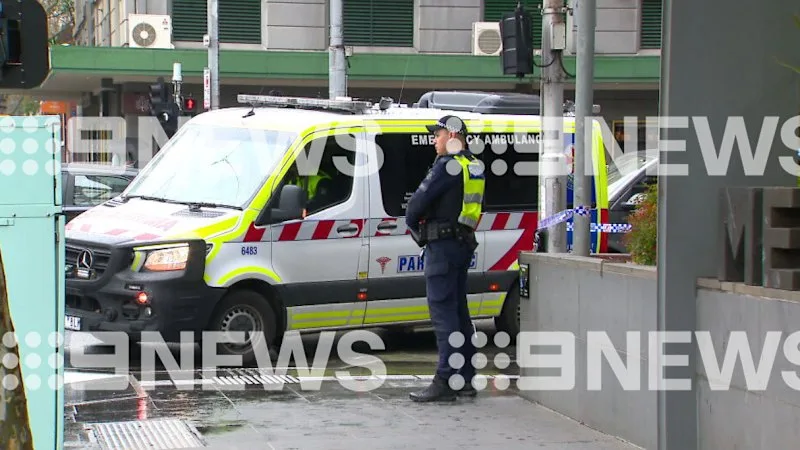 Mother repeatedly stabbed, young son punched in Melbourne CBD attack