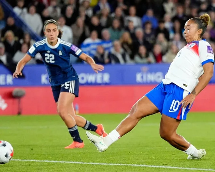 England v Greece: Women’s World Cup qualifying playoff, second leg – live