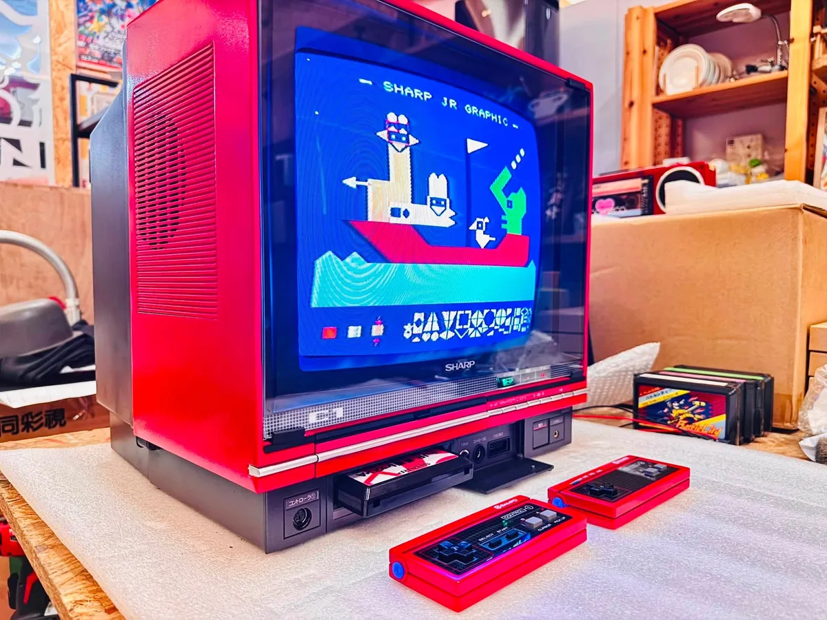 Homem encontra rara TV com Super Nintendo embutido à venda no Facebook Marketplace