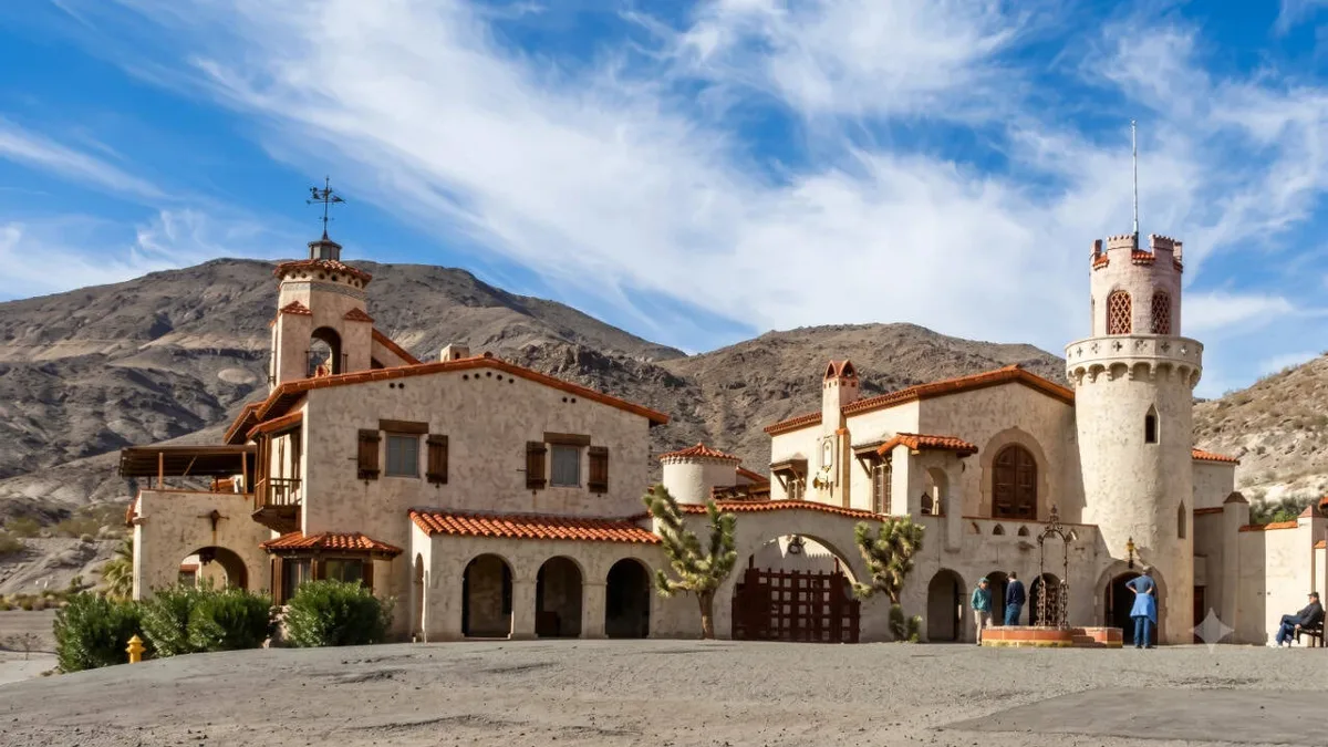 Scotty’s Castle reopens for limited tours 11 years after Death Valley flash flood forced its closure