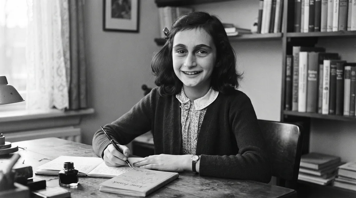 O conselho de Anne Frank, jovem autora vítima do Holocausto, sobre a esperança: “Apesar de tudo, eu ainda acredito que as pessoas são realmente boas de coração”