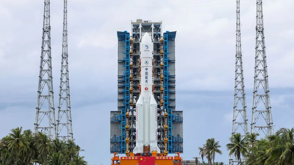 Raumfahrt: China verschiebt Start der Mondsonde „Chang'e 7“