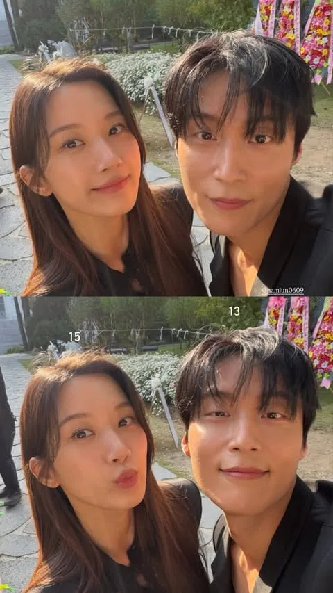 문가영·허남준, 결혼식장서 포착..15·13 뜻은? 알고보니 '깊은 인연' [핫피플]