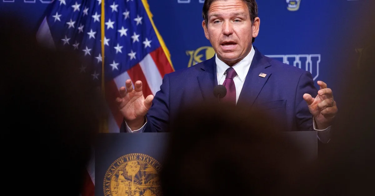 Polémica en Florida por 10 millones de dólares de Medicaid: Ron DeSantis habla de “farsa” y Jolly pide investigar