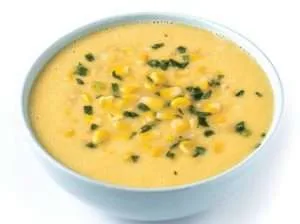Crema de maíz dulce