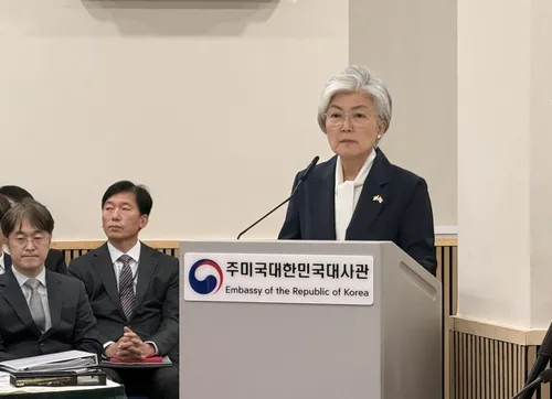 강경화 "한미 정보협력, 제일 어려운 현안…백악관 소통도 한계"(종합)