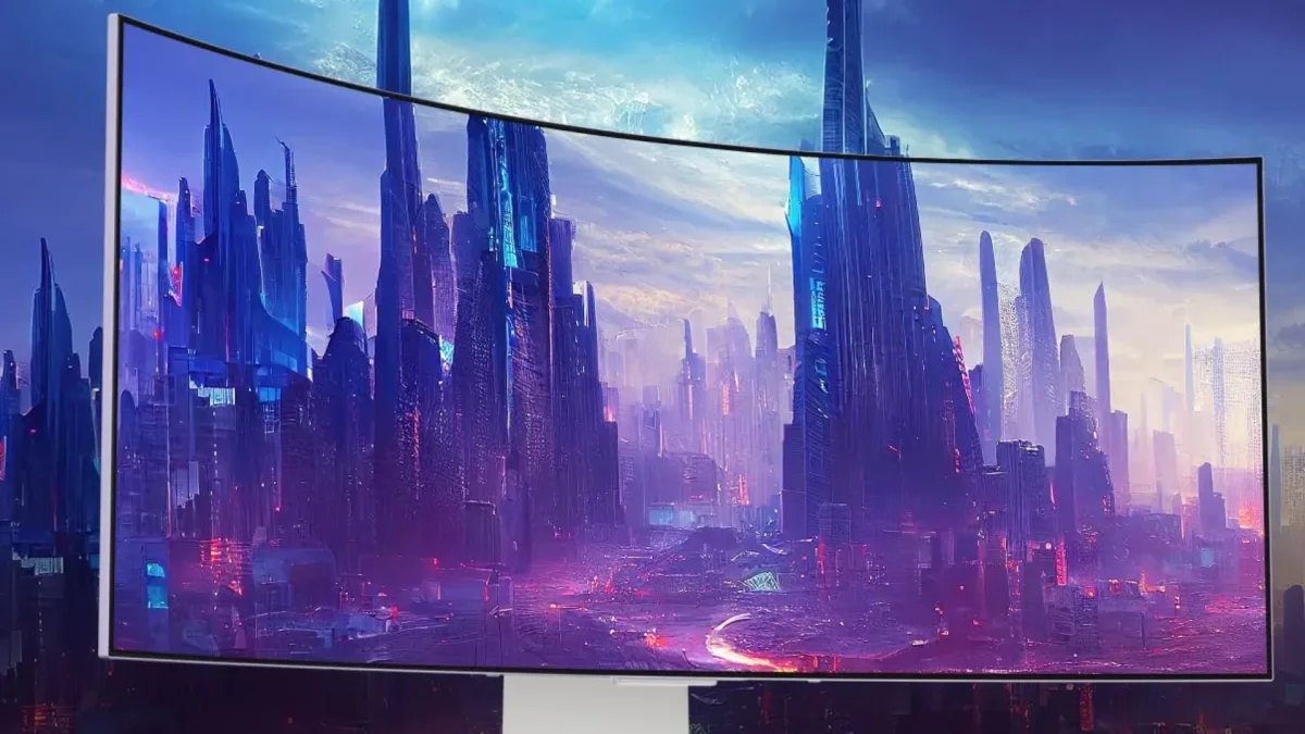 Amazon divise par deux le prix de cegrand écran gamer LG OLED incurvé de 39 pouces